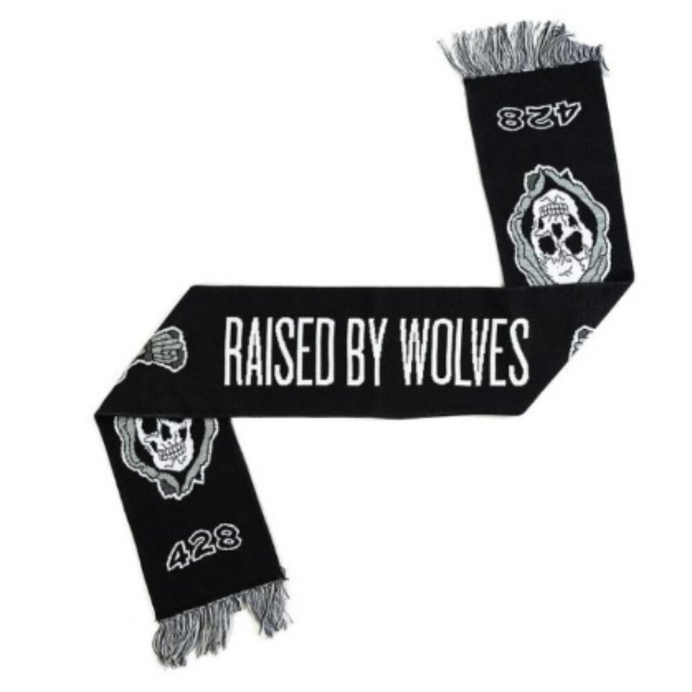 Raised by Wolves Ghost Squadron Scarf Black 428 EUC